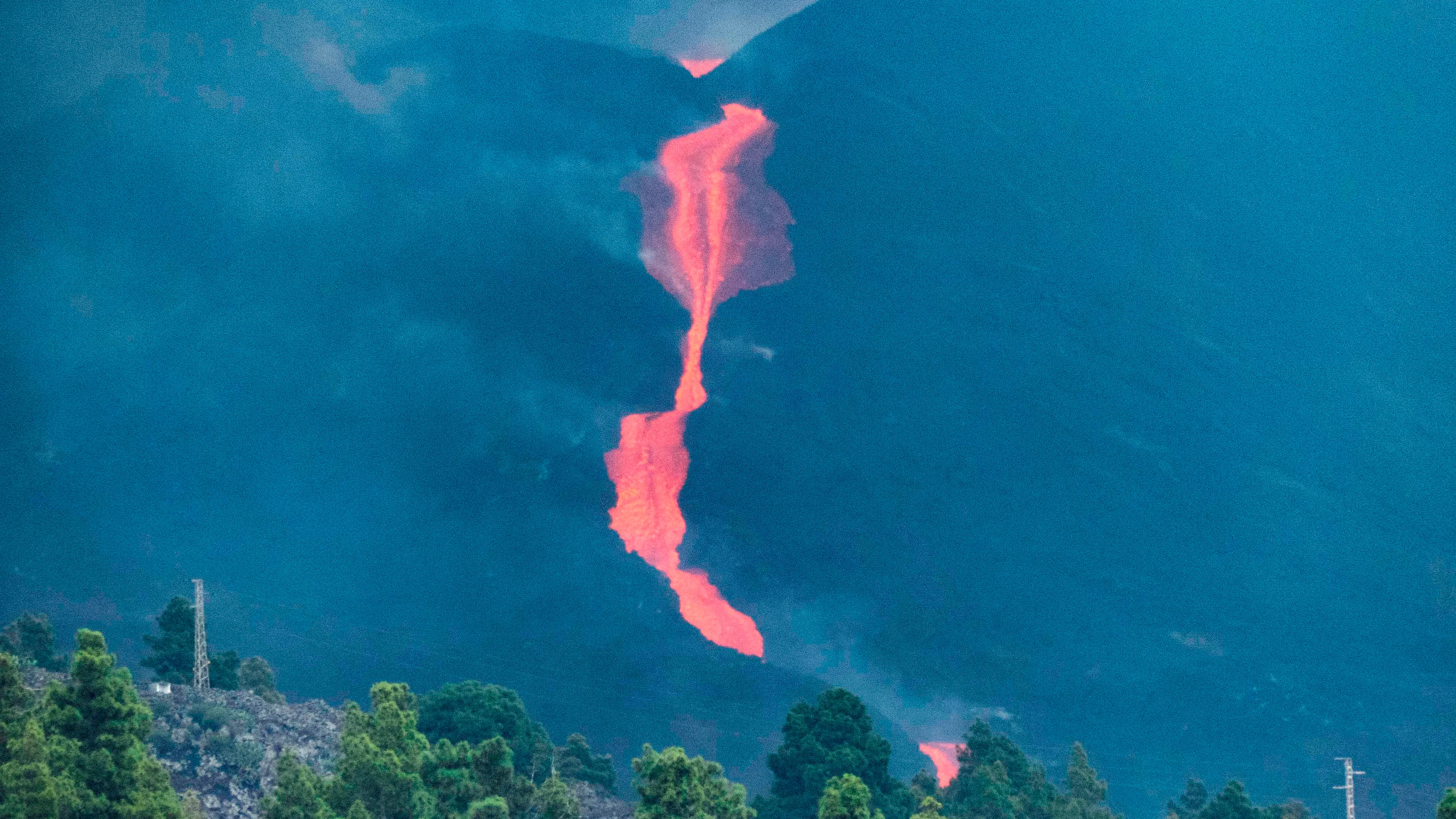 El volc&aacute;n de La Palma entra en La Laguna