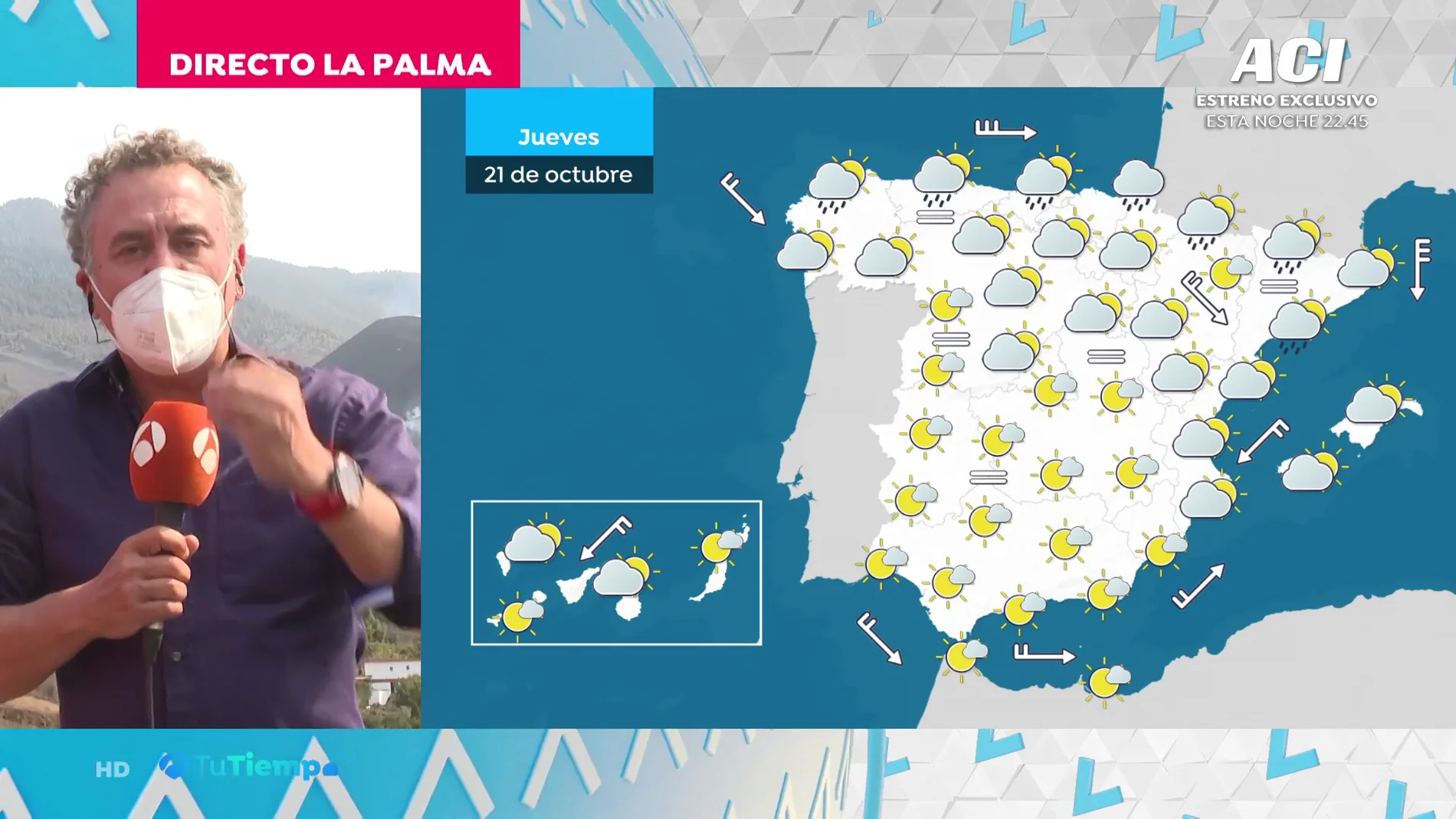 Las temperaturas caerán mañana jueves hasta 10ºC en algunos puntos de España