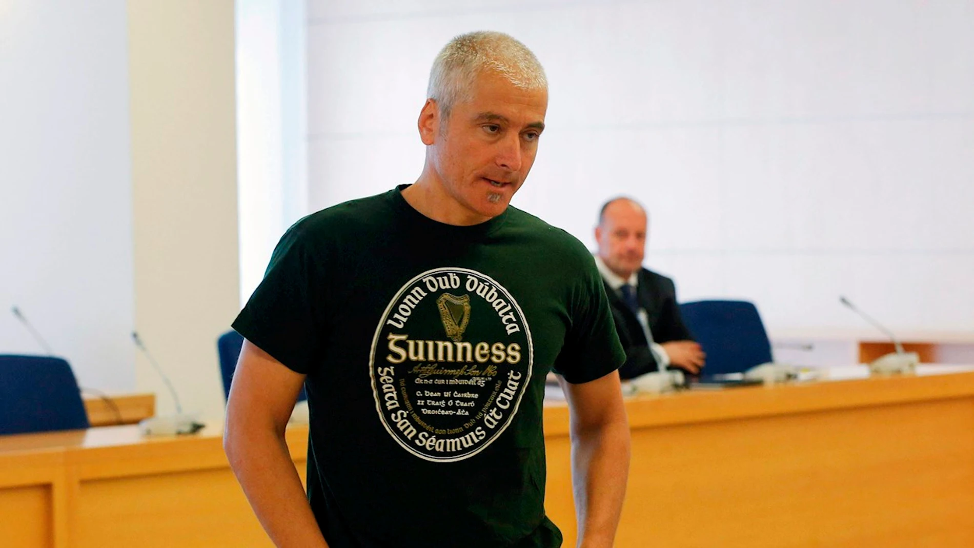 El exdirigente de ETA Javier García Gaztelu, ""Txapote" durante una imagen de archivo en un juicio en la Audiencia Nacional.