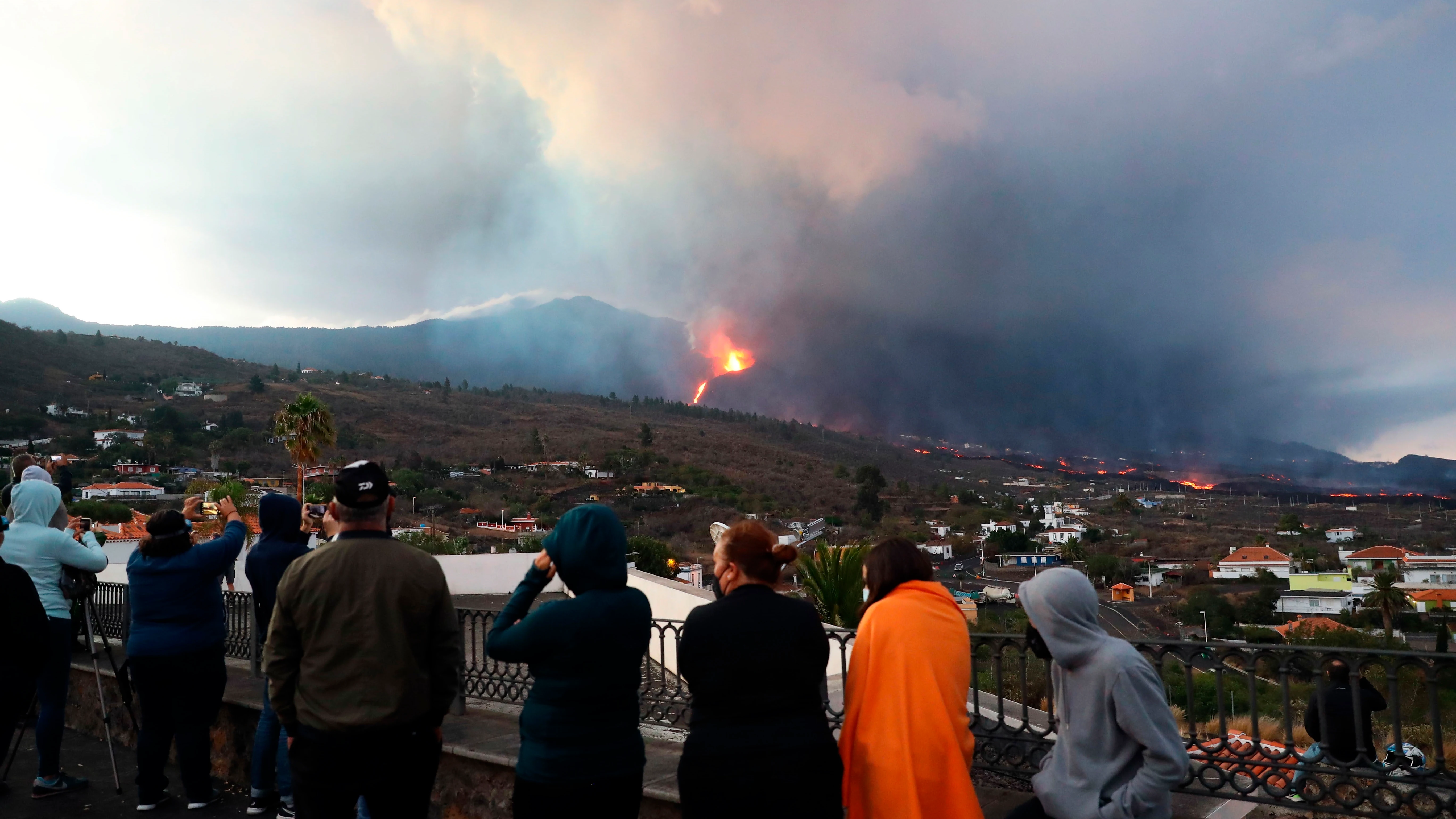 Afectados por el volcán de La Palma Afectados por el volcán de La Palma
