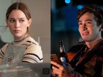 Victoria Pedretti y Dylan Arnold en 'You' Victoria Pedretti y Dylan Arnold en 'You'