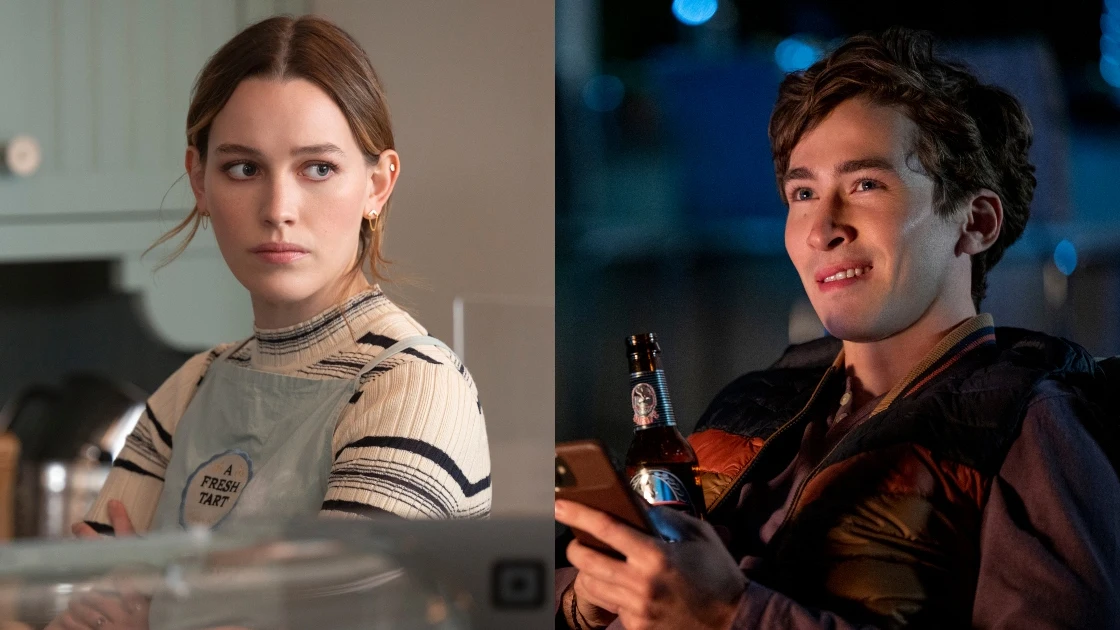 Victoria Pedretti y Dylan Arnold en 'You' Victoria Pedretti y Dylan Arnold en 'You'