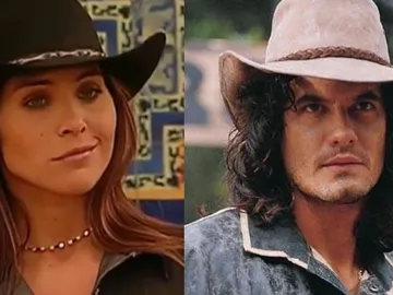 Lorena Meritano y Mario Cimarro como Dinora Rosales y Juan Reyes en 'Pasión de Gavilanes' Lorena Meritano y Mario Cimarro como Dinora Rosales y Juan Reyes en 'Pasión de Gavilanes'
