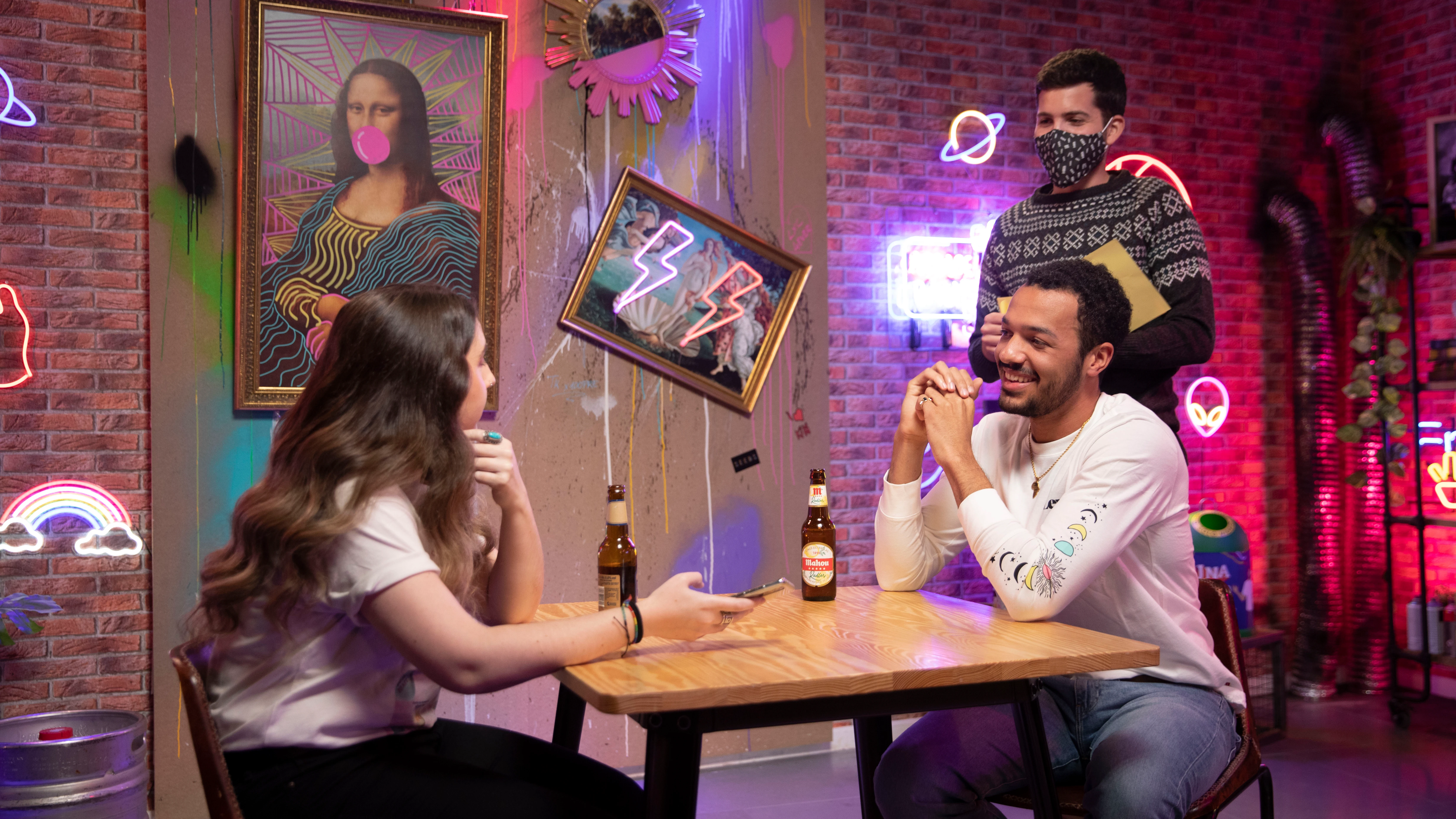 Carolina Iglesias y Sergio Momo