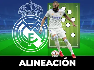 Alineación del Real Madrid en el Clásico hoy de la Liga contra el Barcelona Alineación del Real Madrid en el Clásico hoy de la Liga contra el Barcelona