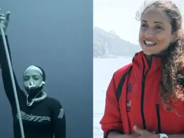 Isabel Sánchez Arán, deportista ha batido el récord español femenino y masculino de profundidad en una competición del Campeonato del Mundo de apnea outdoor Isabel Sánchez Arán, deportista ha batido el récord español femenino y masculino de profundidad en una competición del Campeonato del Mundo de apnea outdoor