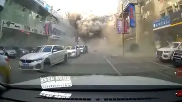 Explosión restaurante China Explosión restaurante China