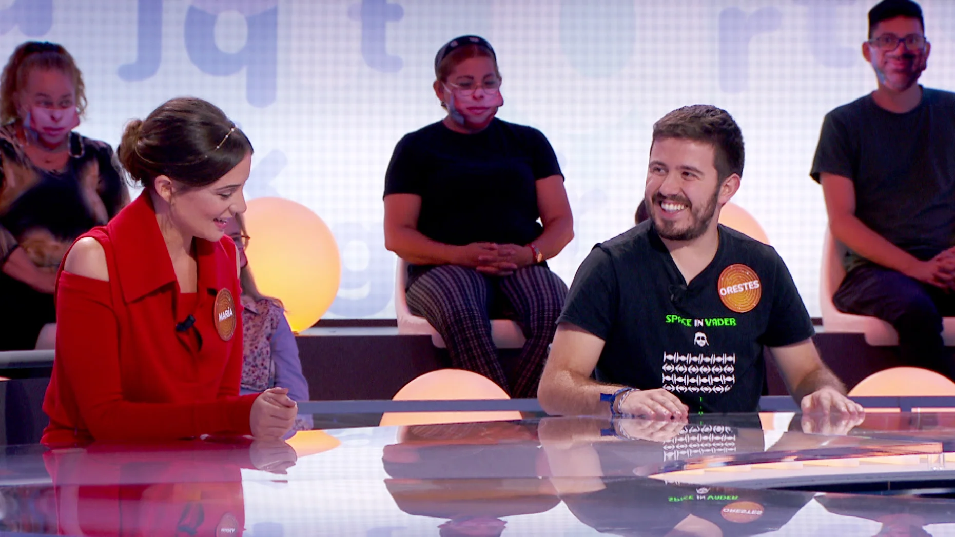 Orestes, a punto de liarla con un piropo a Mar&iacute;a Herv&aacute;s en &lsquo;Pasapalabra&rsquo;
