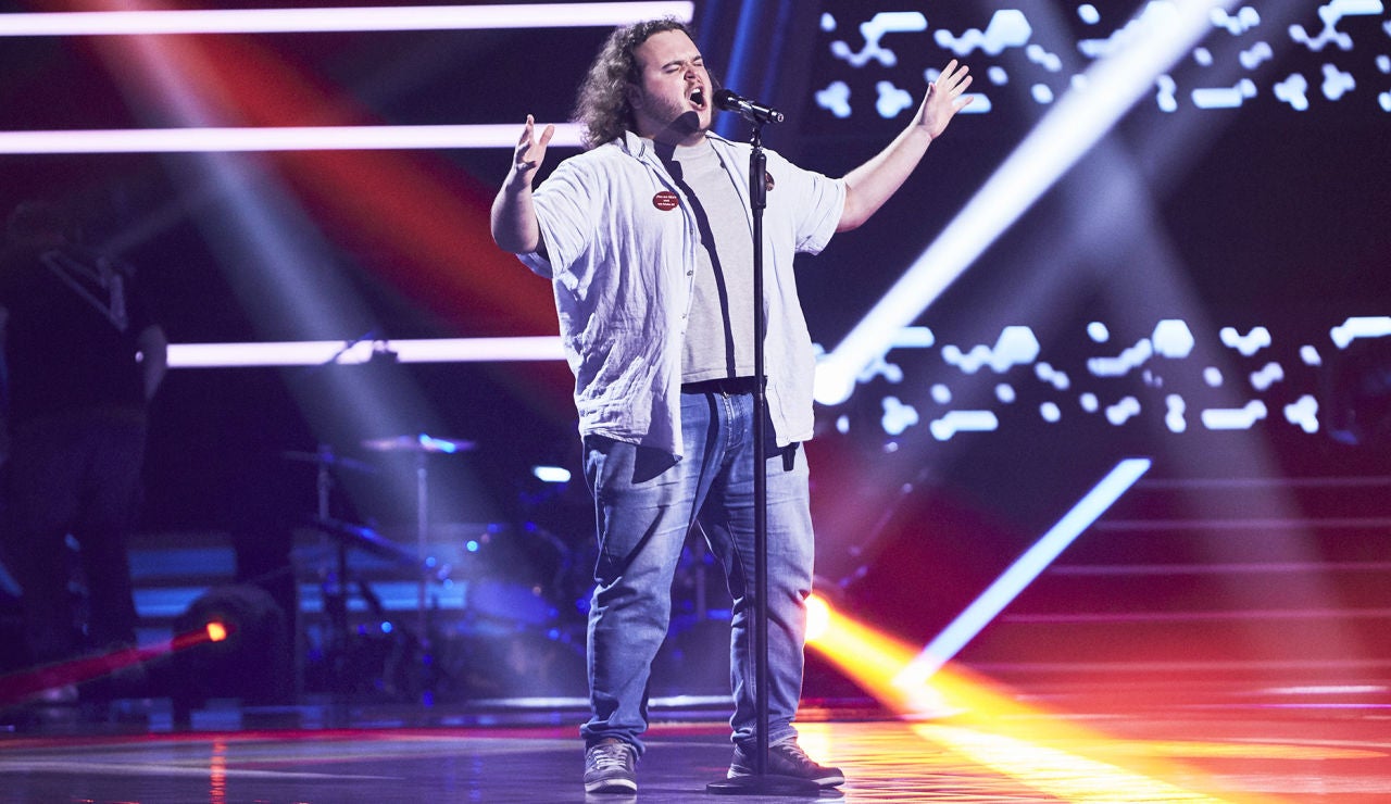 Jokin Doral canta &lsquo;I do anything for love&rsquo; en las Audiciones a ciegas de &lsquo;La Voz&rsquo;