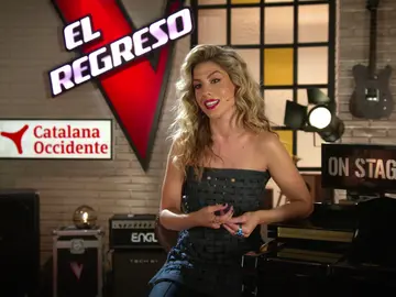 Miriam Rodríguez: “’El Regreso’ es el aliado perfecto de ‘la Voz’ porque ayuda a los talents a recuperar la confianza” Miriam Rodríguez: “’El Regreso’ es el aliado perfecto de ‘la Voz’ porque ayuda a los talents a recuperar la confianza”