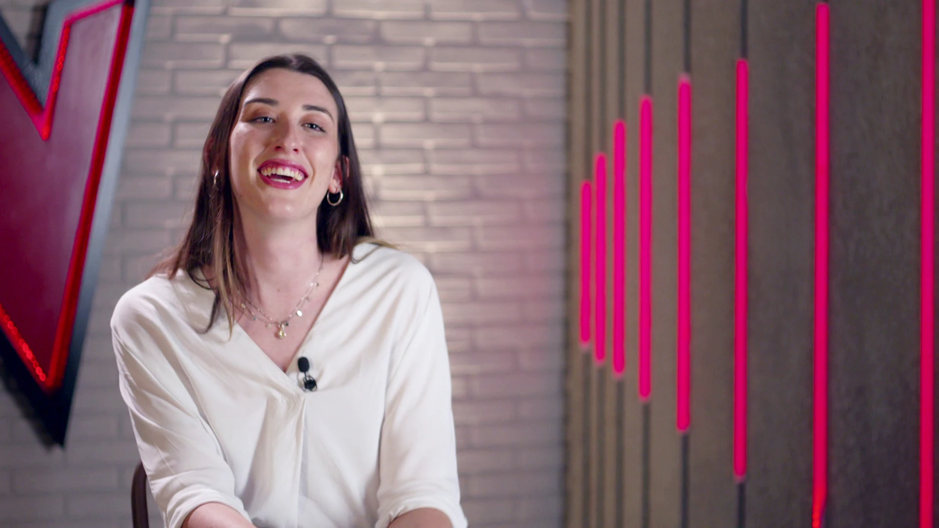María Torregrosa canta ‘Comiéndote a besos’ en las Audiciones a ciegas de ‘La Voz’ María Torregrosa canta ‘Comiéndote a besos’ en las Audiciones a ciegas de ‘La Voz’