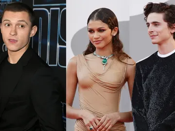 Tom Holland, Zendaya y Timothée Chalamet Tom Holland, Zendaya y Timothée Chalamet