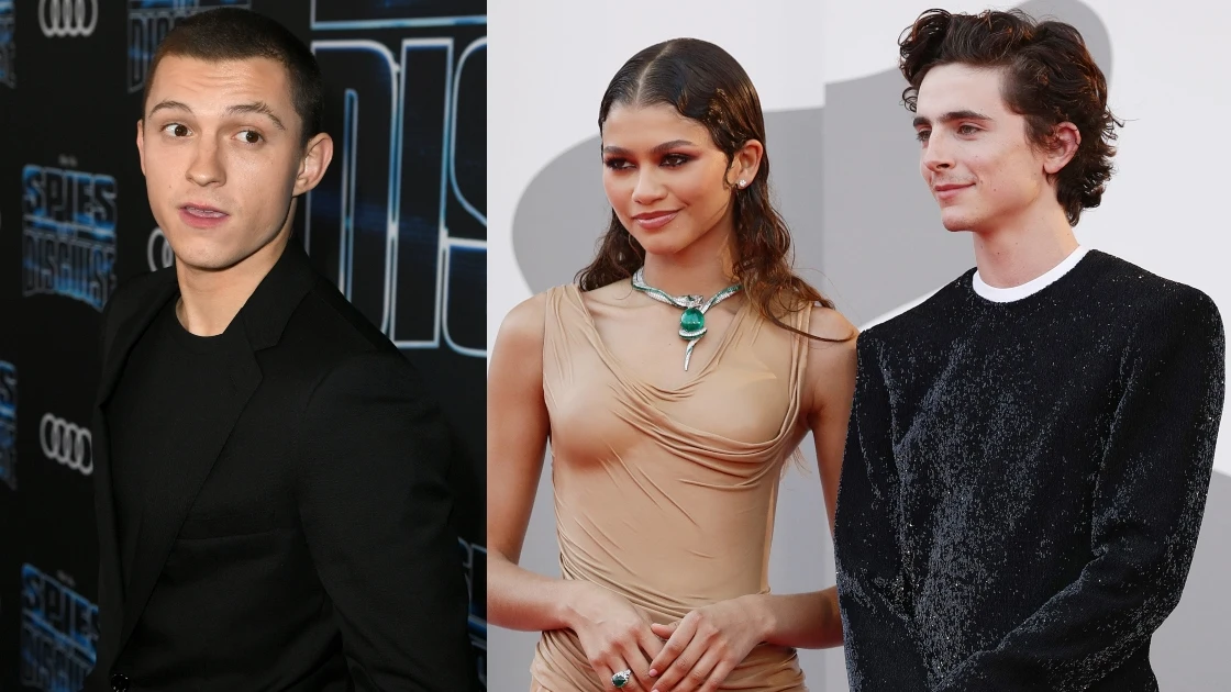Tom Holland, Zendaya y Timothée Chalamet Tom Holland, Zendaya y Timothée Chalamet