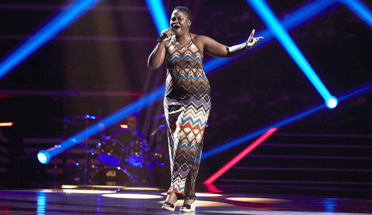 Yelina Lafargue canta &lsquo;One night only&rsquo; en las Audiciones a ciegas de &lsquo;La Voz&rsquo;