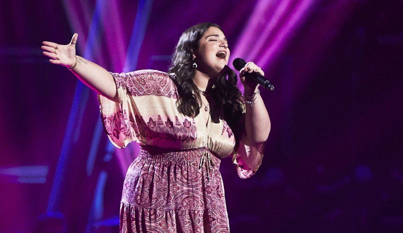 Paola Casas canta &lsquo;Aunque no sea conmigo&rsquo; en las Audiciones a ciegas de &lsquo;La Voz&rsquo;