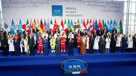 LaSexta Noticias Fin de Semana (30-10-21) Arranca un G20 con ausencias notables y con la pandemia, la crisis climática y la energía en el punto de mira LaSexta Noticias Fin de Semana (30-10-21) Arranca un G20 con ausencias notables y con la pandemia, la crisis climática y la energía en el punto de mira