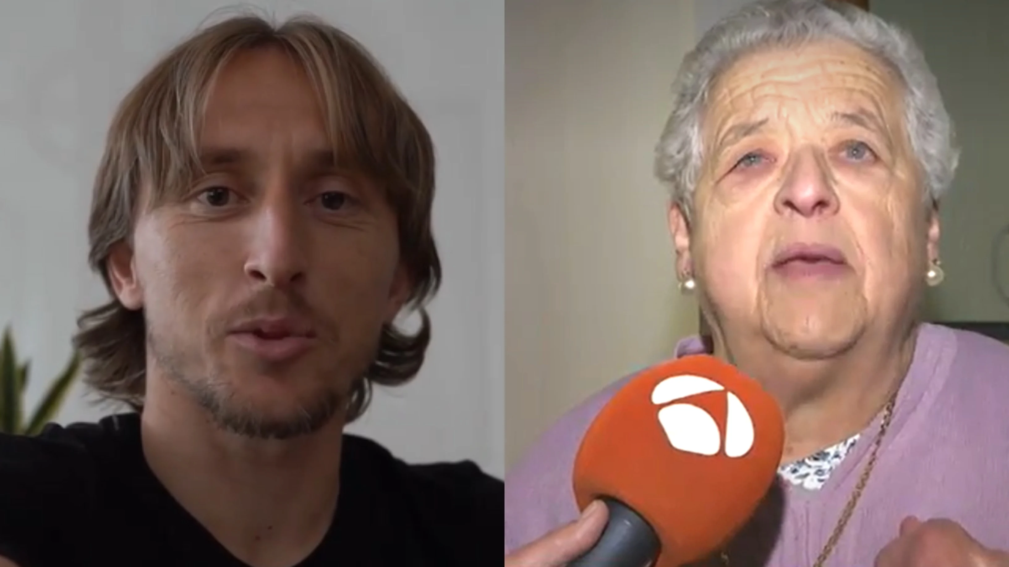 Modric responde a Elvira, la zamorana de 80 a&ntilde;os que so&ntilde;aba con conocerle: "Tengo un regalo para ti"