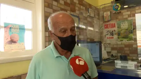 Agotado el número de Lotería de Navidad en el que comenzó la erupción del volcán Agotado el número de Lotería de Navidad en el que comenzó la erupción del volcán