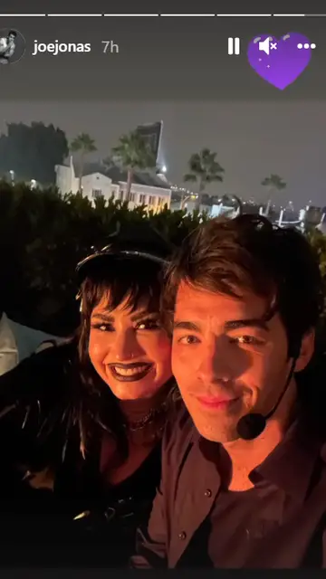 Joe Jonas y Demi Lovato Halloween Joe Jonas y Demi Lovato Halloween