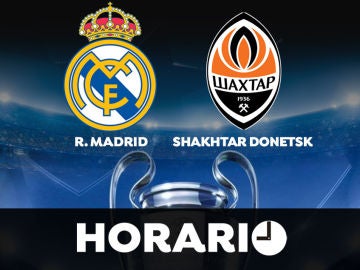 Real Madrid - Shakhtar Donetsk: Horario y donde ver el partido de la Champions League en directo