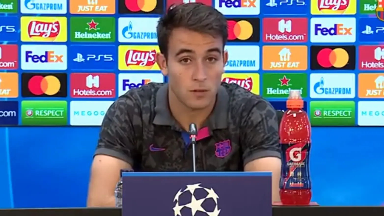 Eric García: "He tenido momentos de incertidumbre, pero cada vez estoy mejor" Eric García: "He tenido momentos de incertidumbre, pero cada vez estoy mejor"