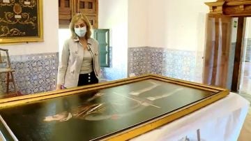 Traslado cuadro Felipe II