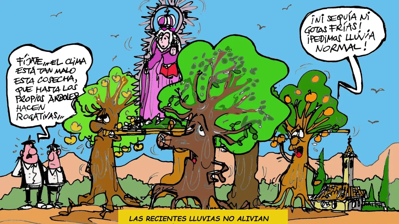 El problema de la sequ&iacute;a, en la vi&ntilde;eta gr&aacute;fica de Alfredo Boto-Herv&aacute;s