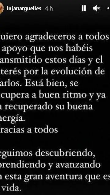 Mensaje de Luján Argüelles Luján Argüelles