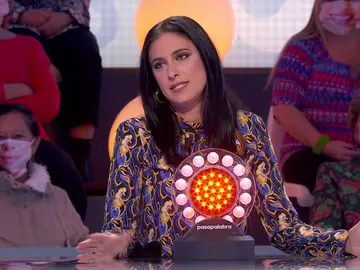 El esfuerzo y la decepción de María Peláe por culpa del inglés en ‘La Pista’ El esfuerzo y la decepción de María Peláe por culpa del inglés en ‘La Pista’