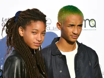 Los hermanos Willow y Jaden Smith Los hermanos Willow y Jaden Smith