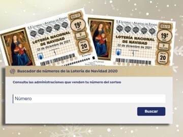 Buscar número de la Lotería de Navidad 2021