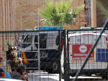 El cementerio de Torrent (Valencia), este lunes tras el suceso El cementerio de Torrent (Valencia), este lunes tras el suceso
