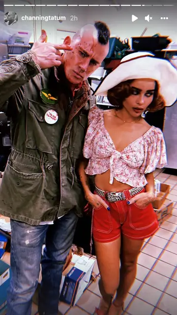Channing Tatum y Zoe Kravitz Channing Tatum y Zoe Kravitz