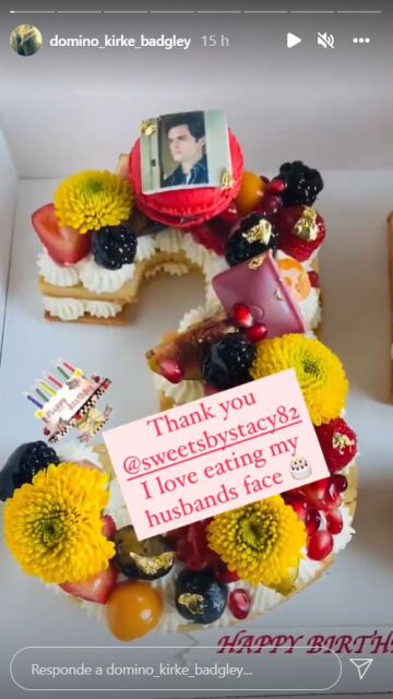 Tarta de cumpleaños de Penn Badgley 