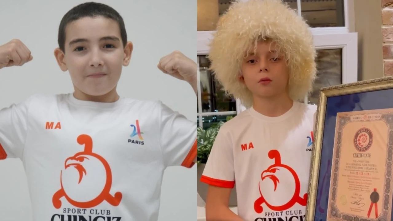 Dos estudiantes de Ingusetia baten los récords mundiales de plancha y flexiones de brazos Dos estudiantes de Ingusetia baten los récords mundiales de plancha y flexiones de brazos