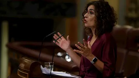 La ministra de Hacienda, María Jesús Montero La ministra de Hacienda, María Jesús Montero