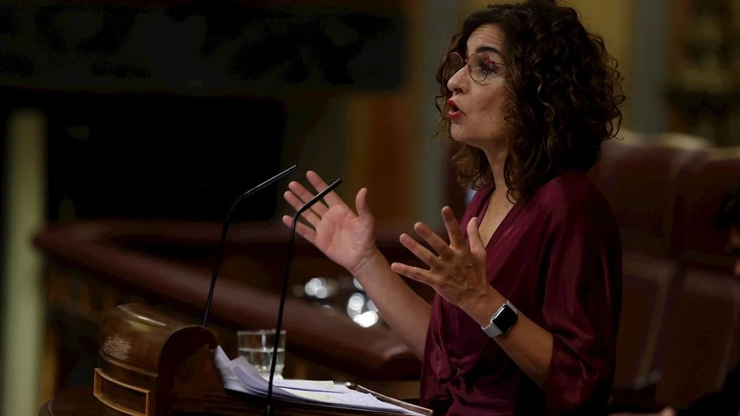 La ministra de Hacienda, María Jesús Montero La ministra de Hacienda, María Jesús Montero