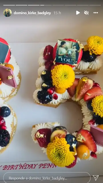 Tarta de cumpleaños Penn Badgley ('You') Tarta de cumpleaños Penn Badgley ('You')