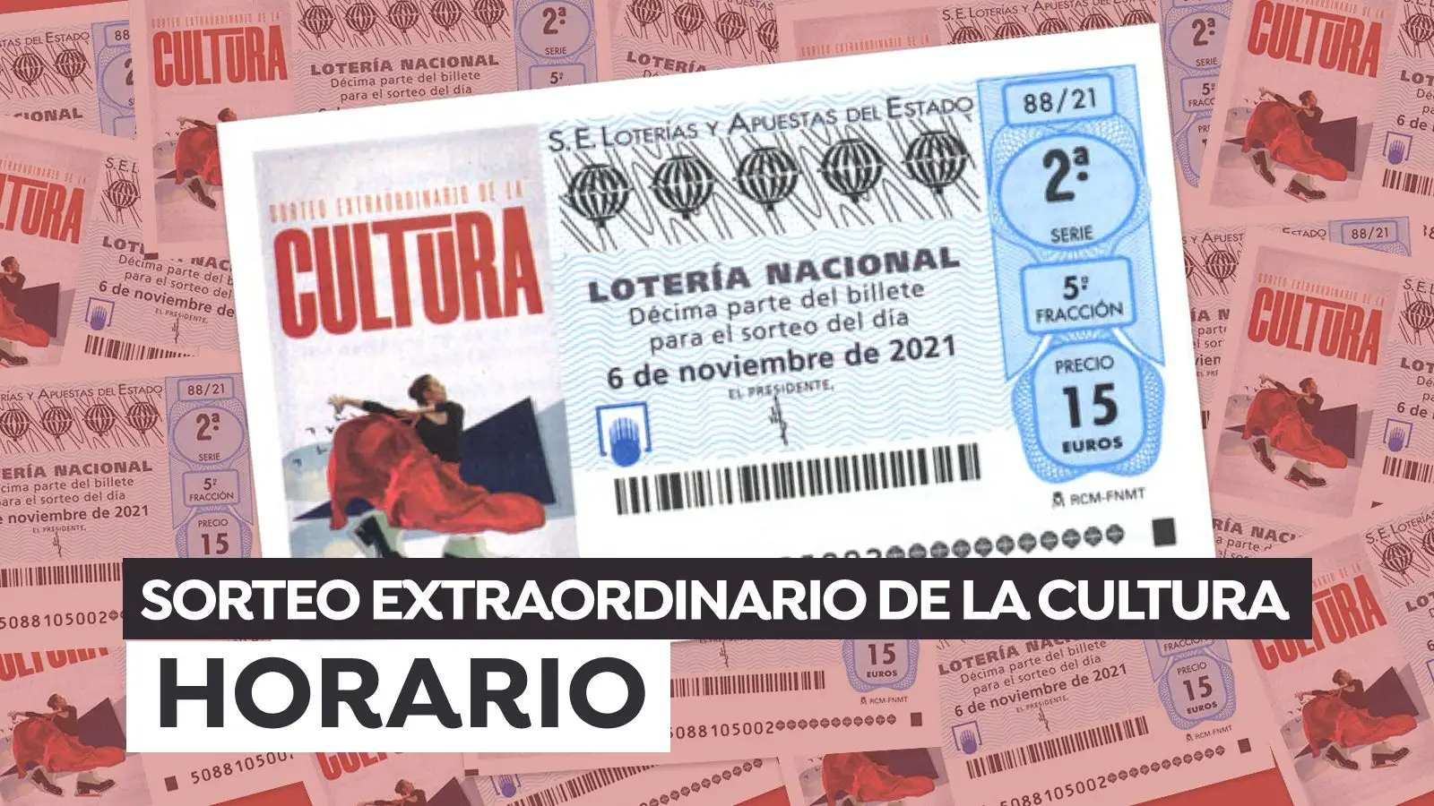 Horario Loter&iacute;a Nacional y d&oacute;nde ver el Sorteo Extraordinario de la Cultura del 6 de noviembre