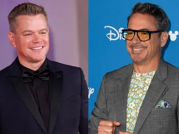 Robert Downey Jr. y Matt Damon Robert Downey Jr. y Matt Damon