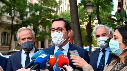 El presidente de la CEOE, Antonio Garamendi El presidente de la CEOE, Antonio Garamendi