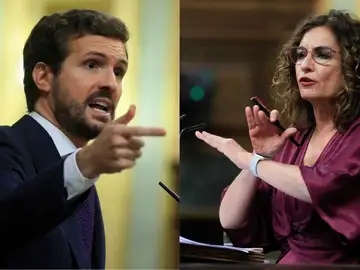 Pablo Casado y María Jesús Montero Pablo Casado y María Jesús Montero