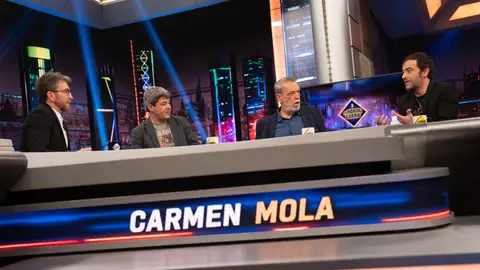 ¿Cómo nació Carmen Mola? Jorge Díaz, Agustín Martínez y Antonio Mercero revelan el origen del pseudónimo ¿Cómo nació Carmen Mola? Jorge Díaz, Agustín Martínez y Antonio Mercero revelan el origen del pseudónimo