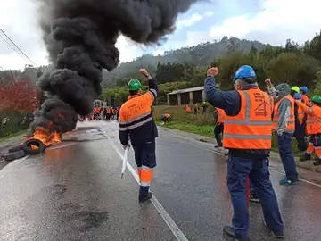 Protesta en la planta de Vestas Protesta en la planta de Vestas