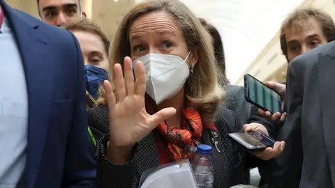 La vicepresidenta primera, Nadia Calviño La vicepresidenta primera, Nadia Calviño