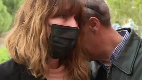 Los padres de la menor fallecida en Azuqueca de Henares Los padres de la menor fallecida en Azuqueca de Henares