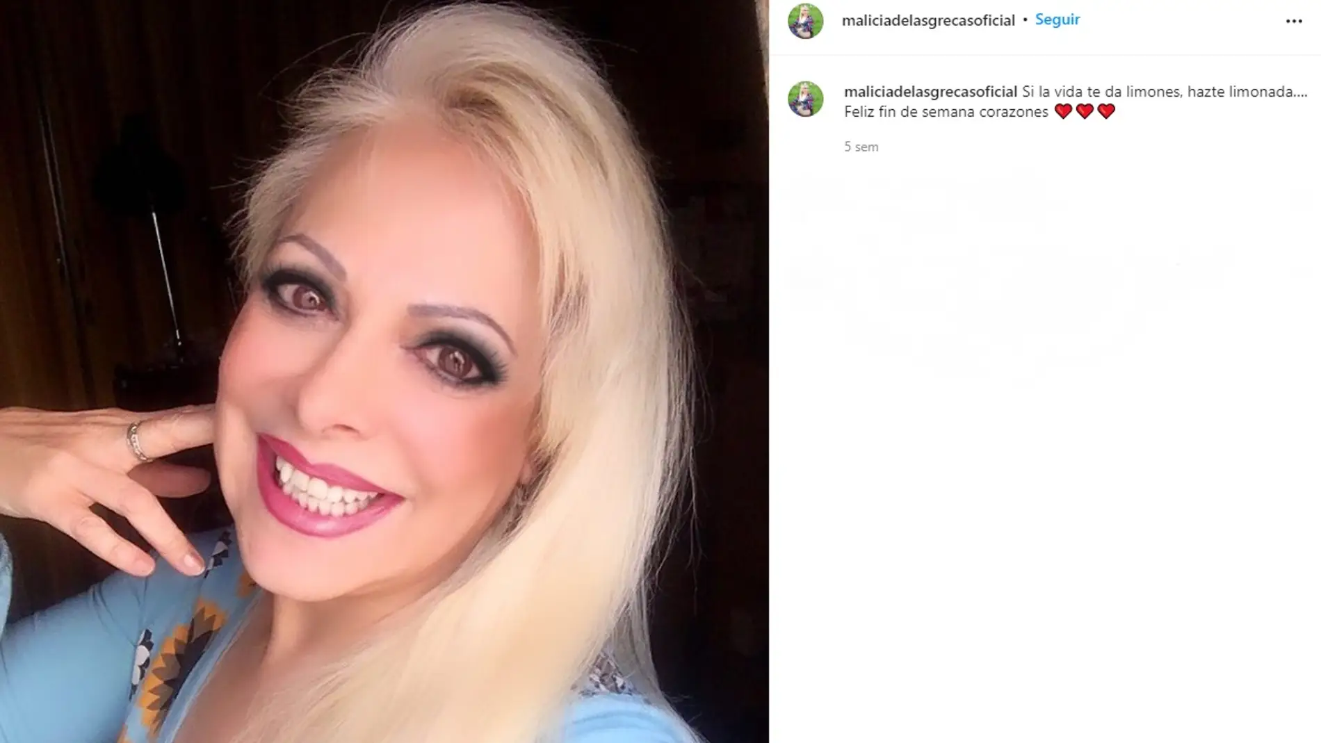 Muere Malicia, la refundadora de ‘Las Grecas’, días después de someterse a una liposucción