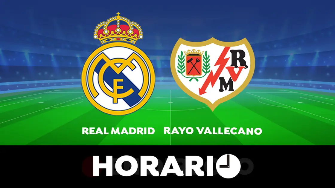Real Madrid - Rayo Vallecano: Horario y d&oacute;nde ver el partido de la Liga Santander