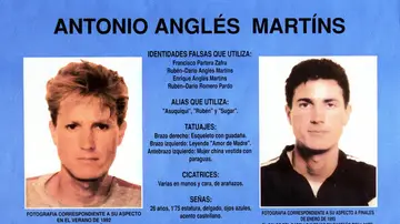 Activan la búsqueda internacional de Antonio Anglés, el principal sospechoso del triple crimen de Alcàsser Activan la búsqueda internacional de Antonio Anglés, el principal sospechoso del triple crimen de Alcàsser