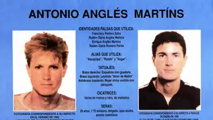 Activan la búsqueda internacional de Antonio Anglés, el principal sospechoso del triple crimen de Alcàsser